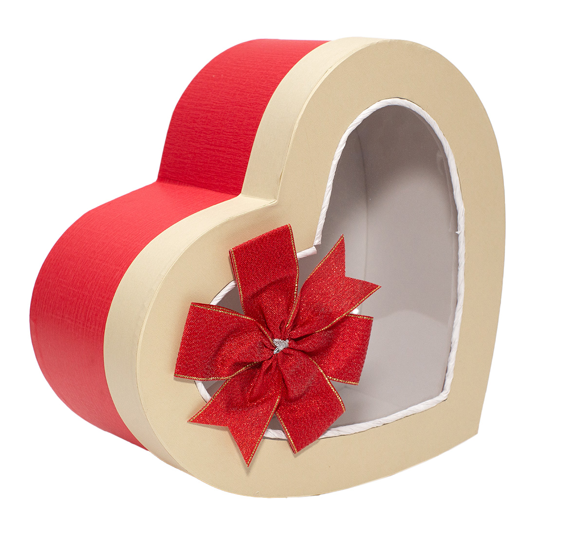 Hộp Quà Tim Kiếng Ti052 - 27x12 cm - ngẫu nhiên