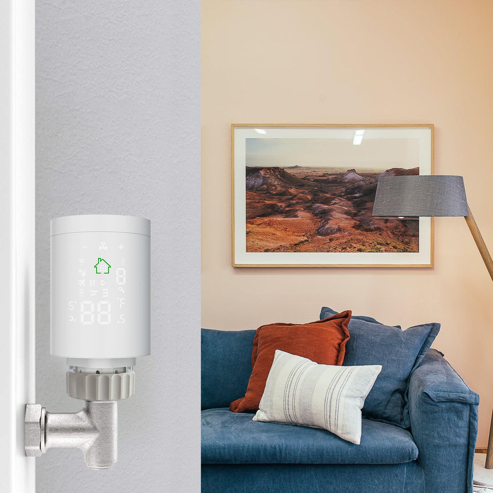 Bộ Điều Khiển Nhiệt Độ Wifi App Điều Khiển Từ Xa Màn Hình Cảm Ứng Có Đèn Nền