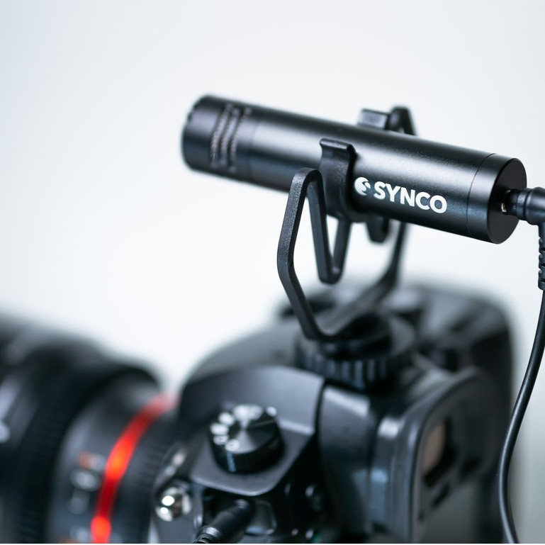 Micro DSLR đa năng Synco Mic-M1 cho máy ảnh, máy quay, điện thoại thu âm ASMR cực nhạy - Hàng chính hãng