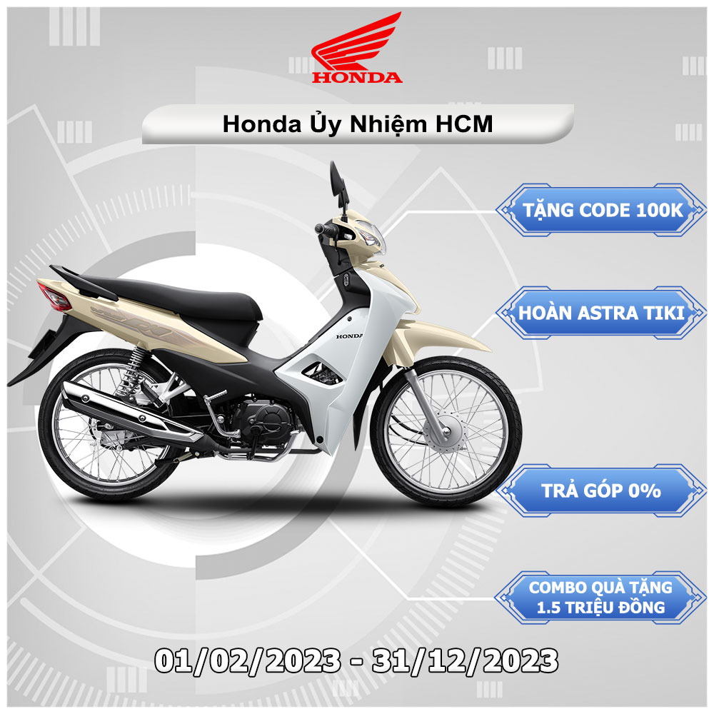 Xe Máy Honda Wave Alpha 2023 - Phiên bản Cổ điển