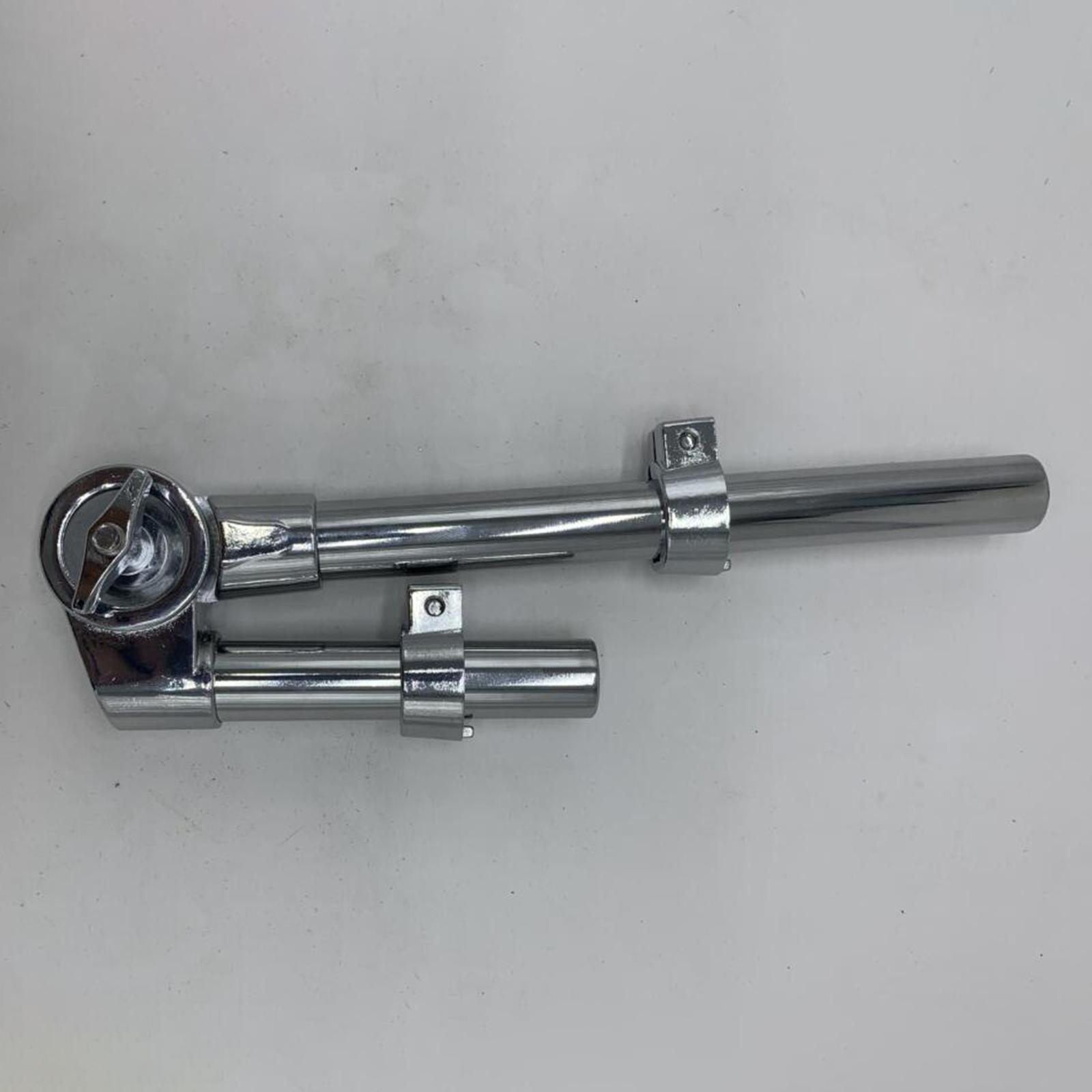 Drum Holder Display Bracket, Tom Drum Mount Stand Hardware, Metal Foldable Tom Holder for Tom Drum, Drummer, Percussion Replacement