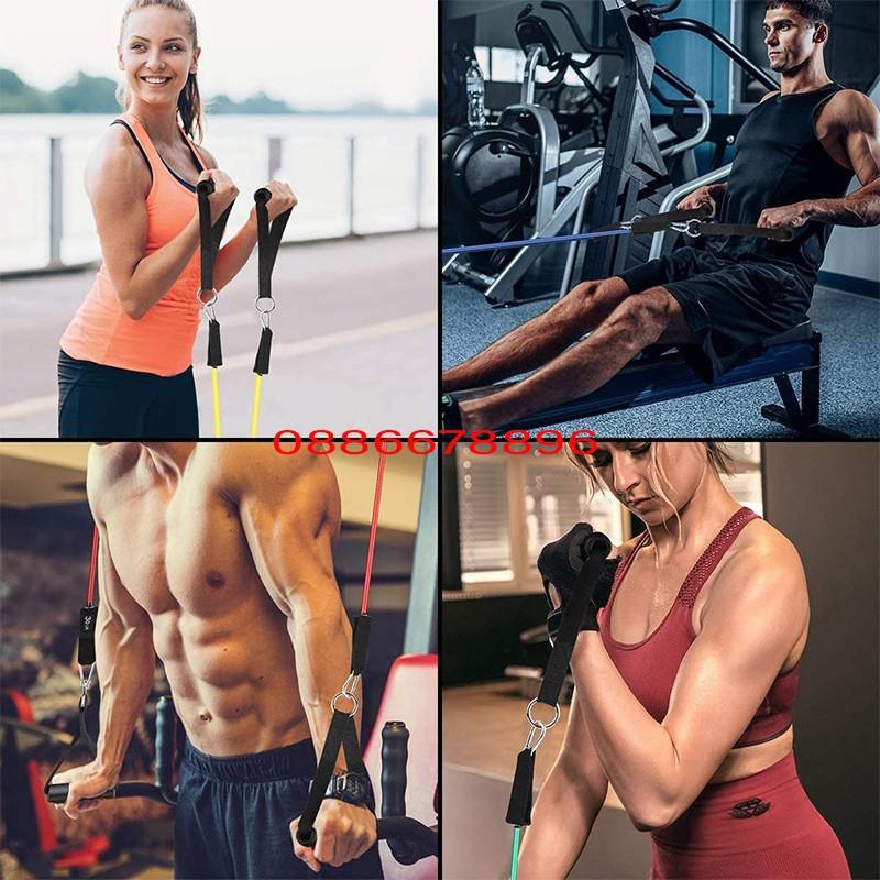 Dây ngũ sắc đàn hồi kháng lực tập Gym, Fitness, Yoga...&quot;CAO CẤP