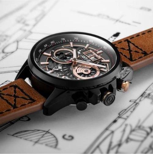 Đồng hồ Anh AVI-8 Nam Chronograph AV-4065-03 (45mm)