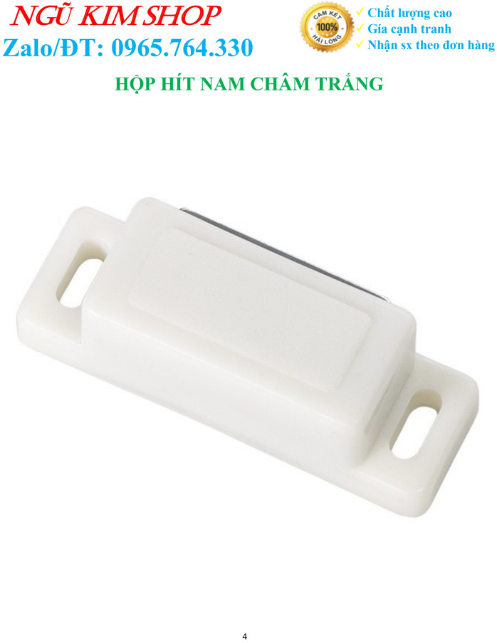 HỘP HÍT NAM CHÂM TRẮNG NHỎ _ LỚN