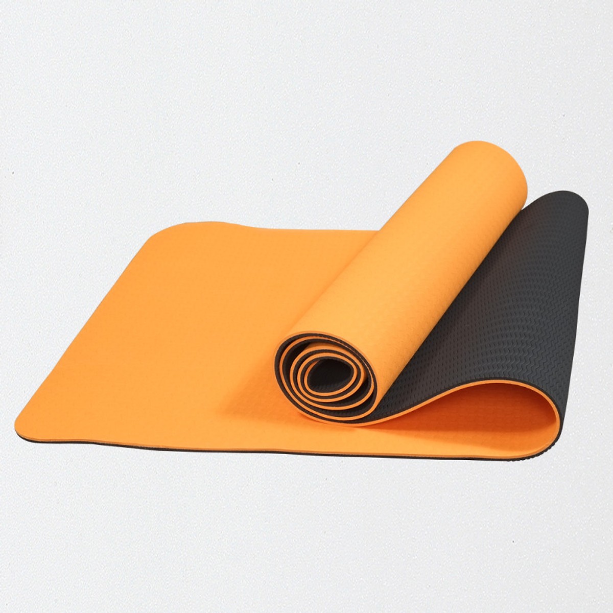 Thảm Yoga cao cấp 2 lớp 8mm dày dặn chống trượt - kèm túi đựng