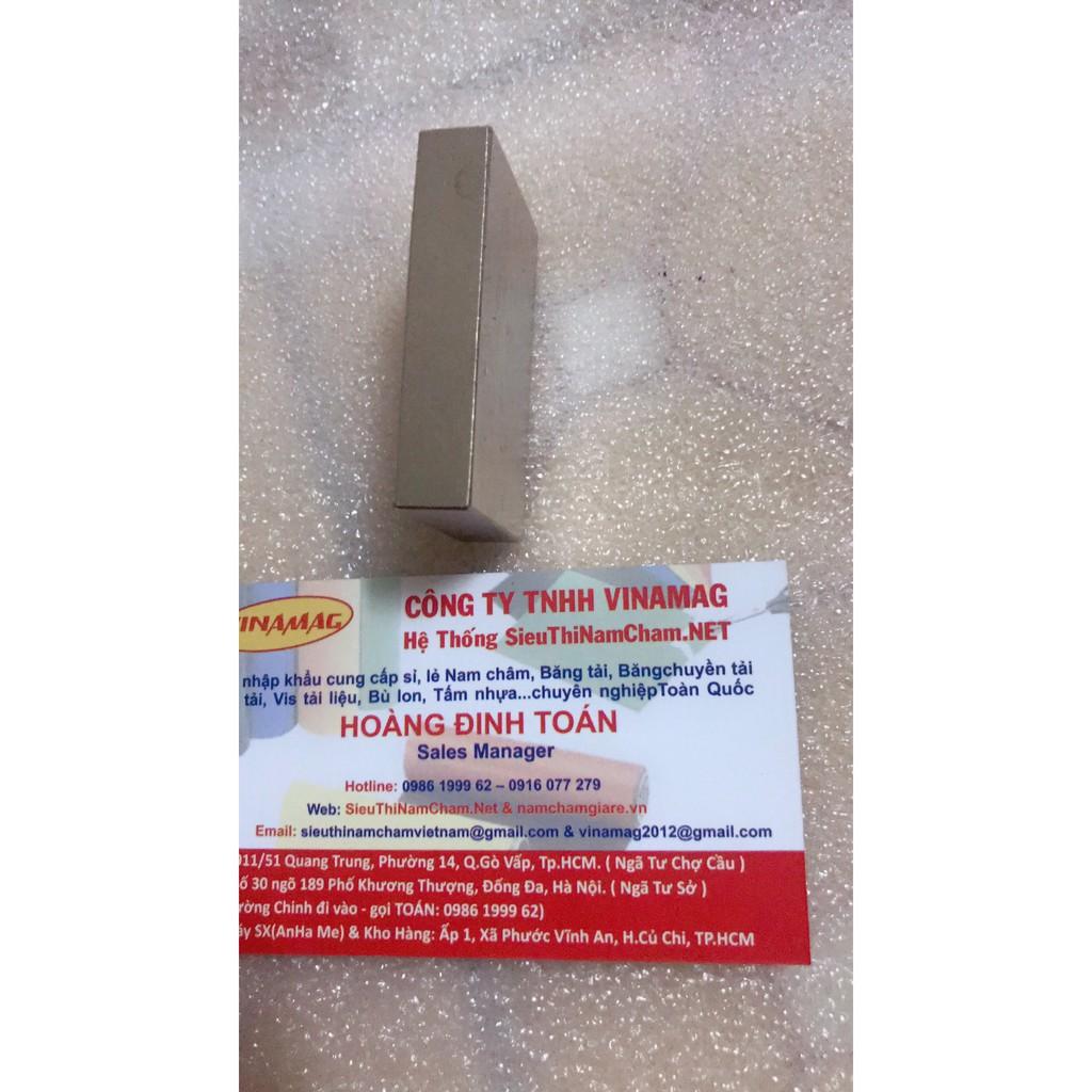 Nam châm hình chữ nhật 50 * 30 * 10 mm
