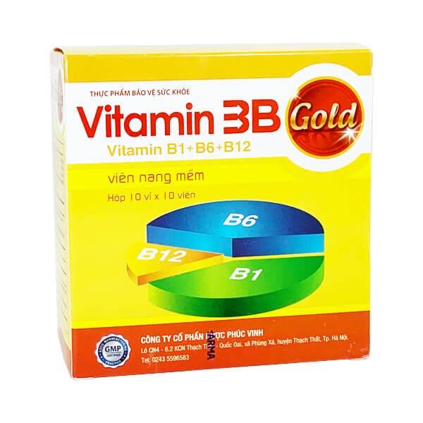 Viên uống bổ sung vitamin 3B Phúc Vinh - Hộp 100 viên