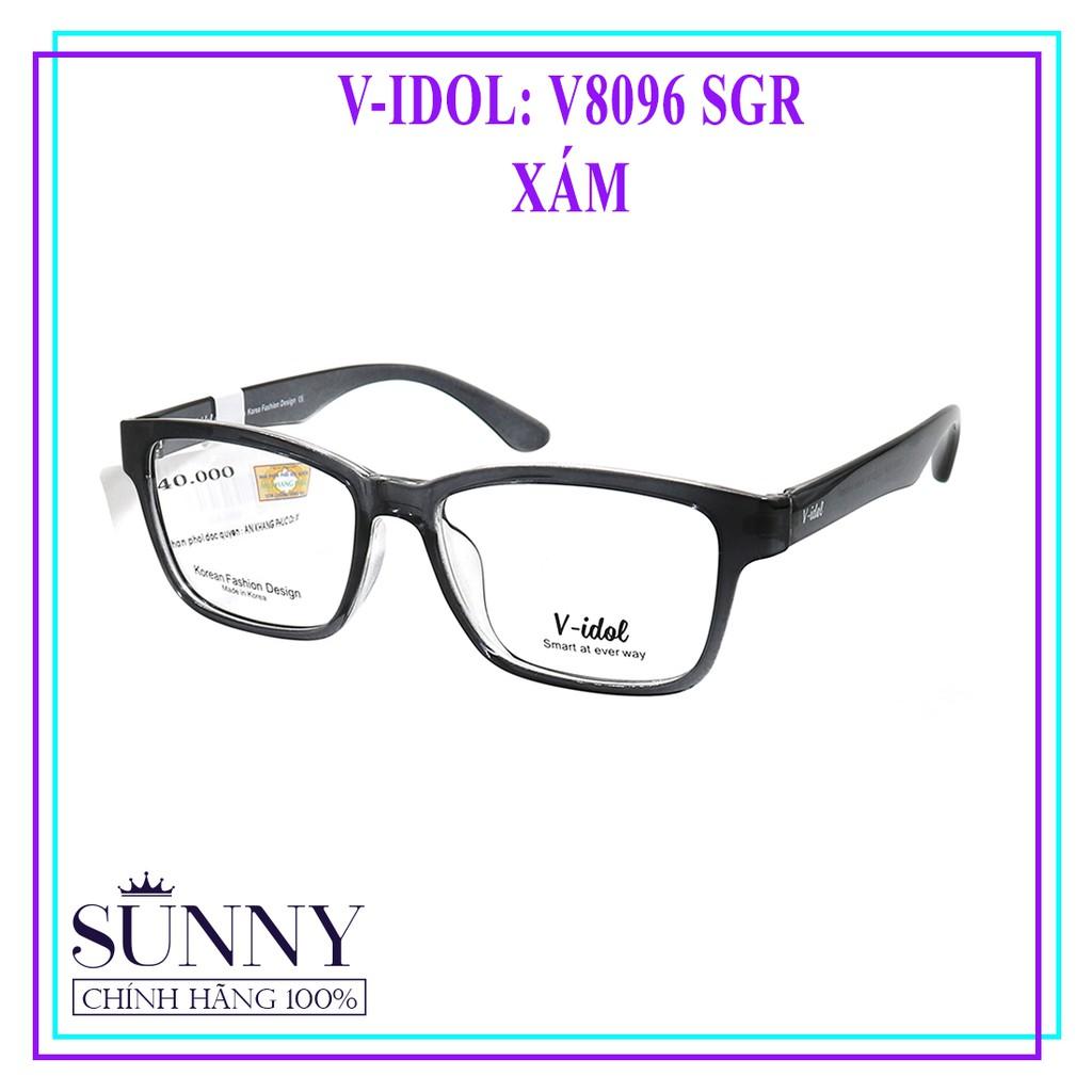 Gọng kính chính hãng V-idol V8096 màu sắc thời trang, thiết kế dễ đeo bảo vệ mắt