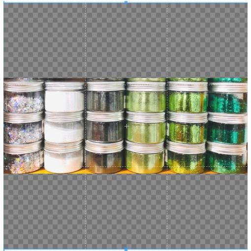 Set 6 Hũ Kim Tuyến Theo Tông Màu  - Trường Thịnh Sài Gòn