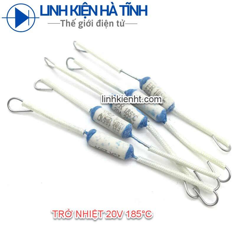 Cầu chì nhiệt 185 độ 20A 250v cầu chì nhiệt nồi cơm nồi lẩu