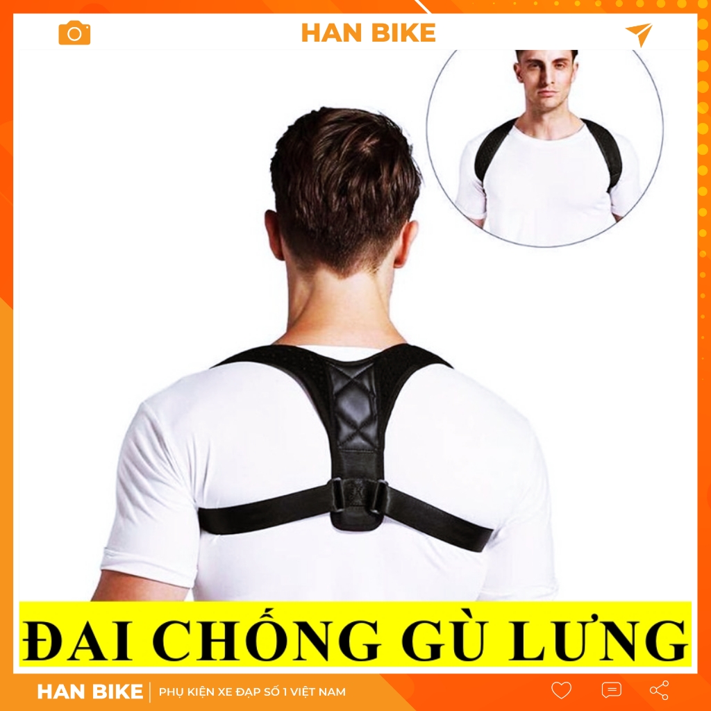 Đai chống gù lưng nam nữ cao cấp định hình cơ thể giúp chống cong vẹo cột sống