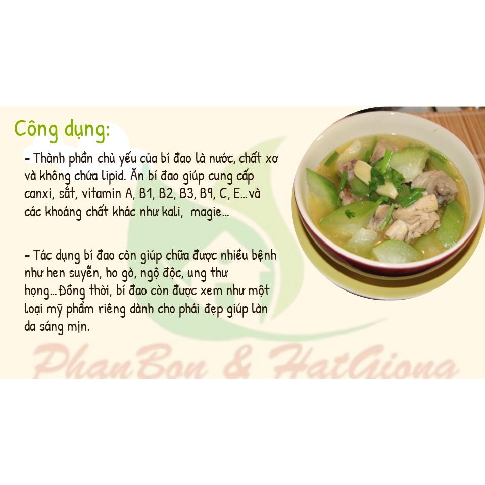 Hạt Giống Bí đao Chanh Dễ Trồng, Siêu Trái 0,2Gr - Phú Nông Seeds - Phú Nông Seeds