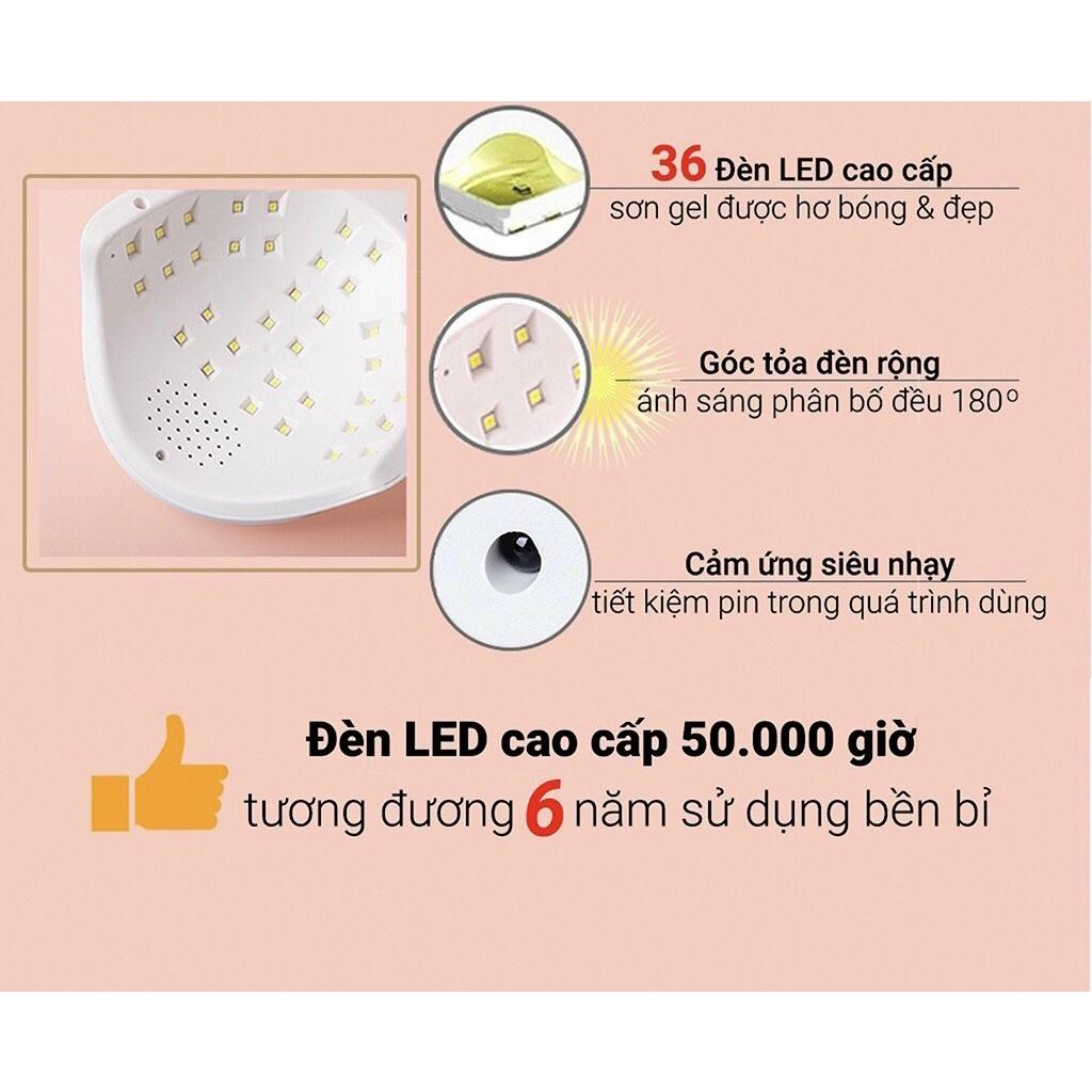Máy hơ gel luxg, máy hơ móng luxg