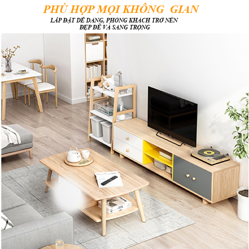 Bàn trà kiểu nhật, bàn sofa uống nước phòng khách - A11