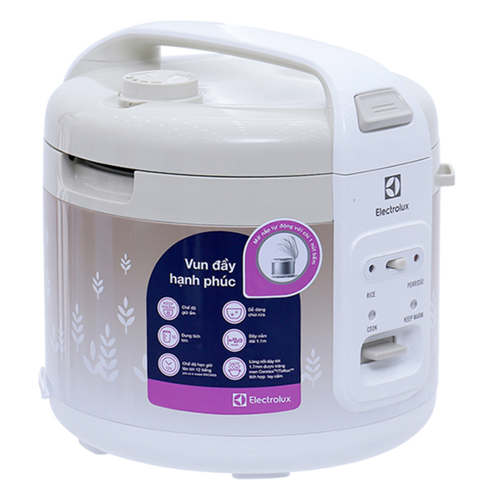 Nồi Cơm Điện Electrolux ERC3405 - 1.8L - Hàng chính hãng