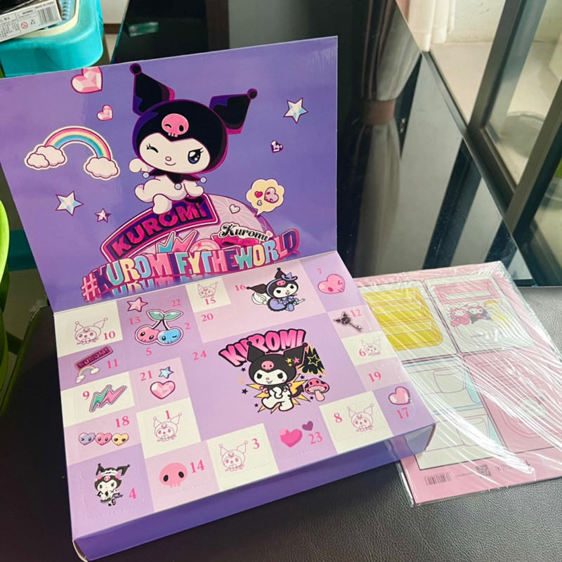 Đồ chơi hộp mù blind box Kuromi DIY vòng cổ kẹp tóc móc khóa, bộ đồ chơi full set hộp bất ngờ, quà tặng sinh nhật cho bé