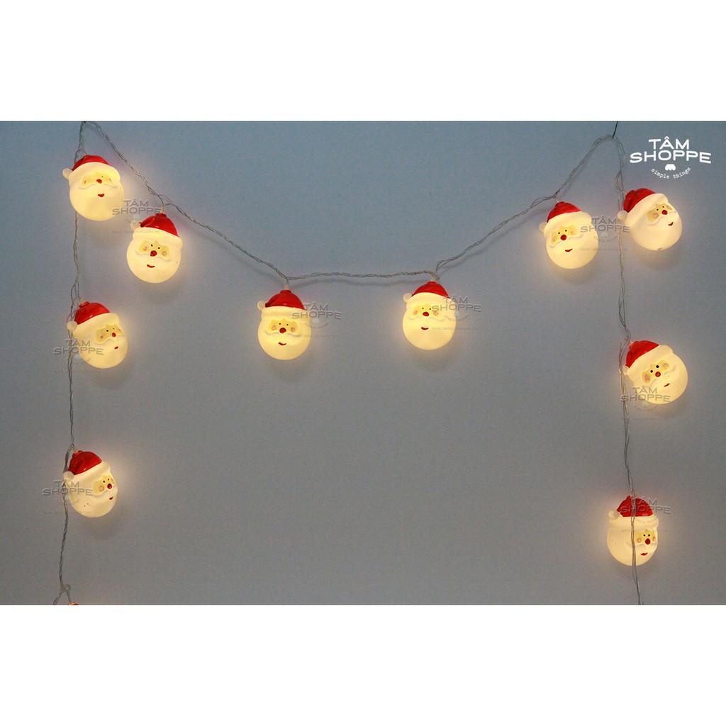 DÂY ĐÈN ÔNG GIÀ NOEL TRANG TRÍ NOEL VINTAGE