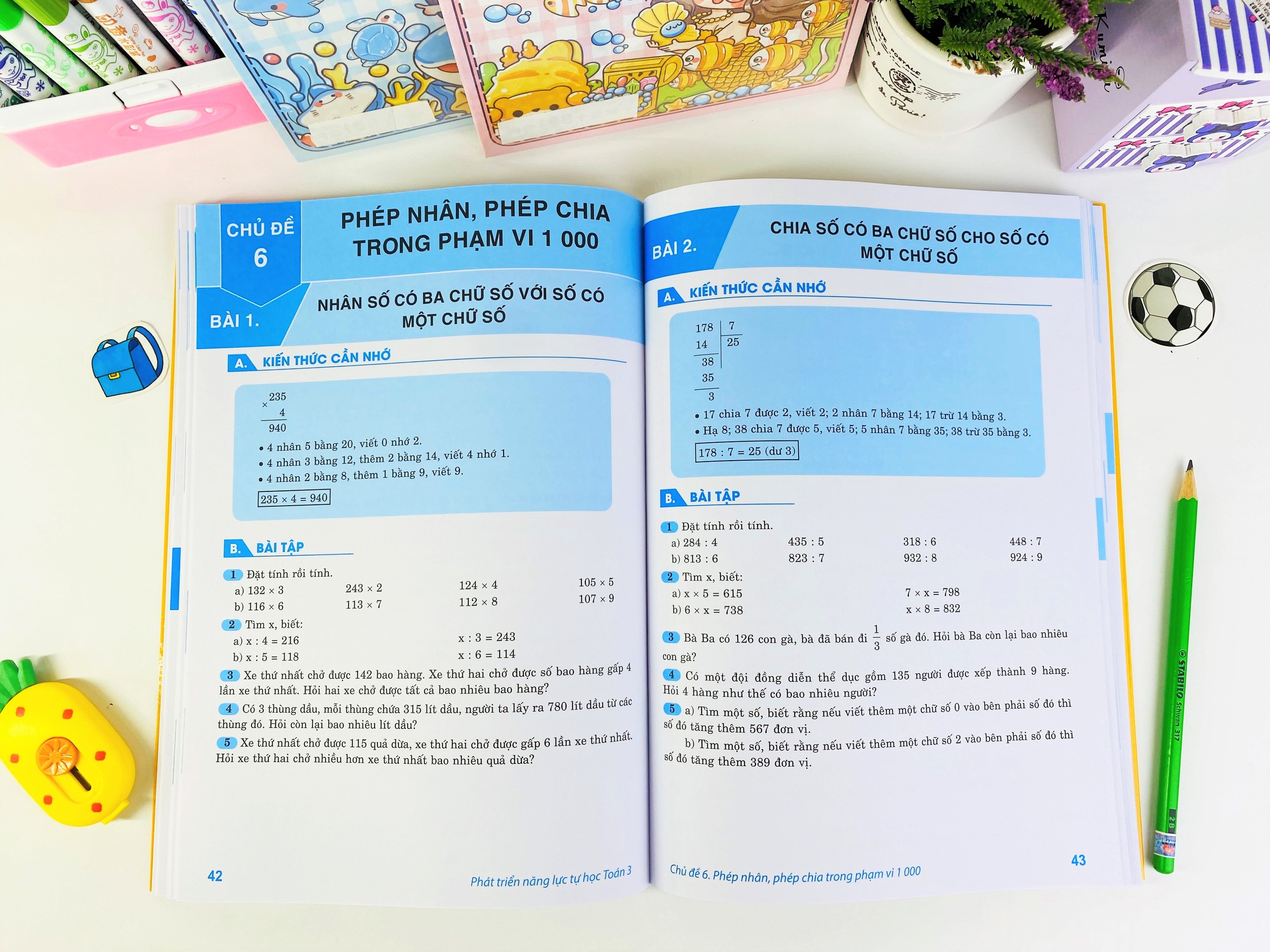 Sách - Phát Triển Năng Lực Tự Học Toán 3 - Biên soan theo chương trình GDPT mới - ndbooks