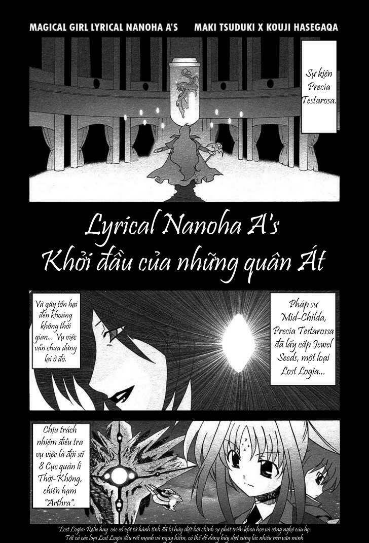 mahou shoujo lyrical nanoha a\'s chapter 1 1
