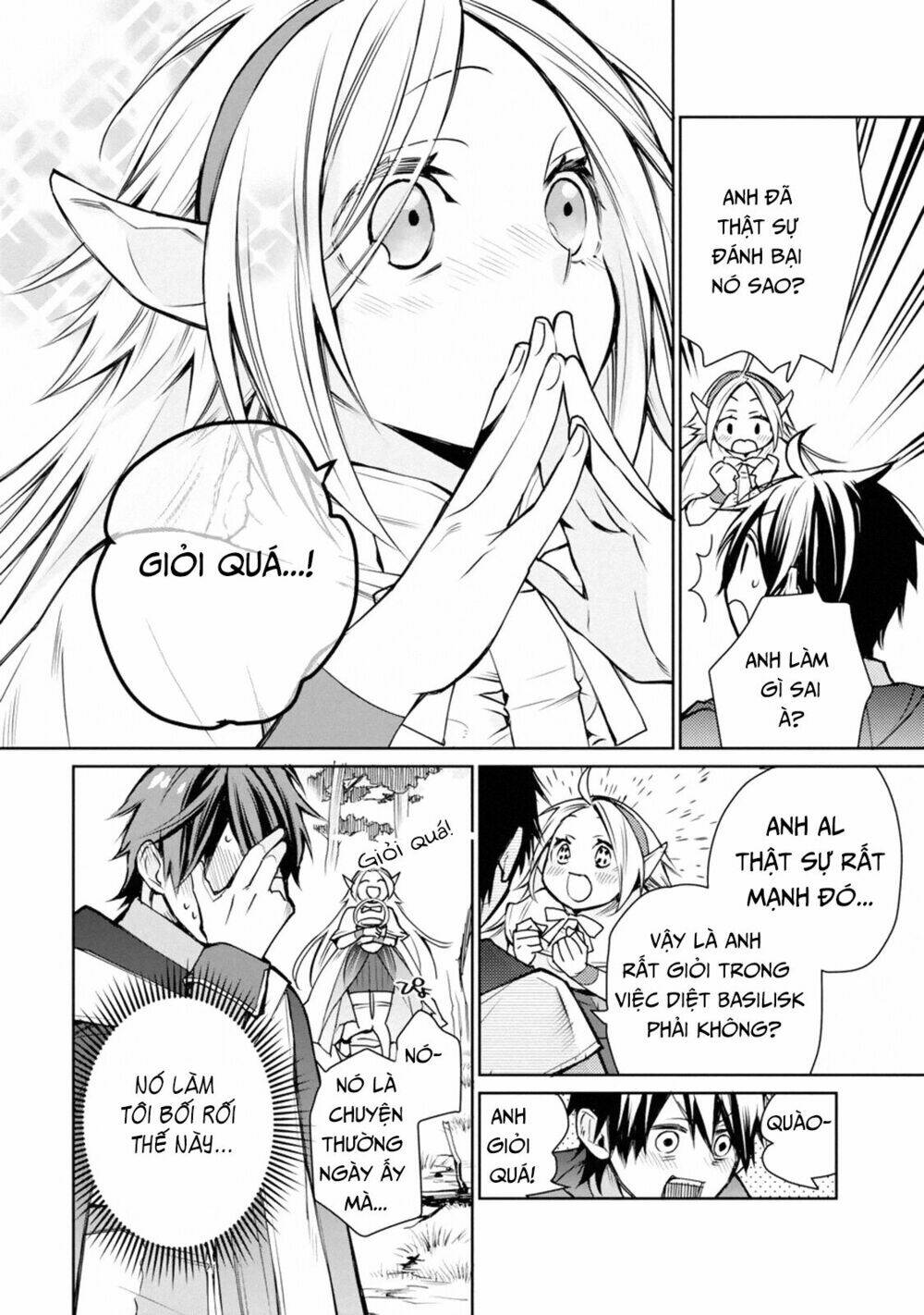 tôi đã từng là một pháp sư bá đạo cho đến khi ăn phải mũi tên vào đầu gối và trở thành một người bảo chapter 1.3 10