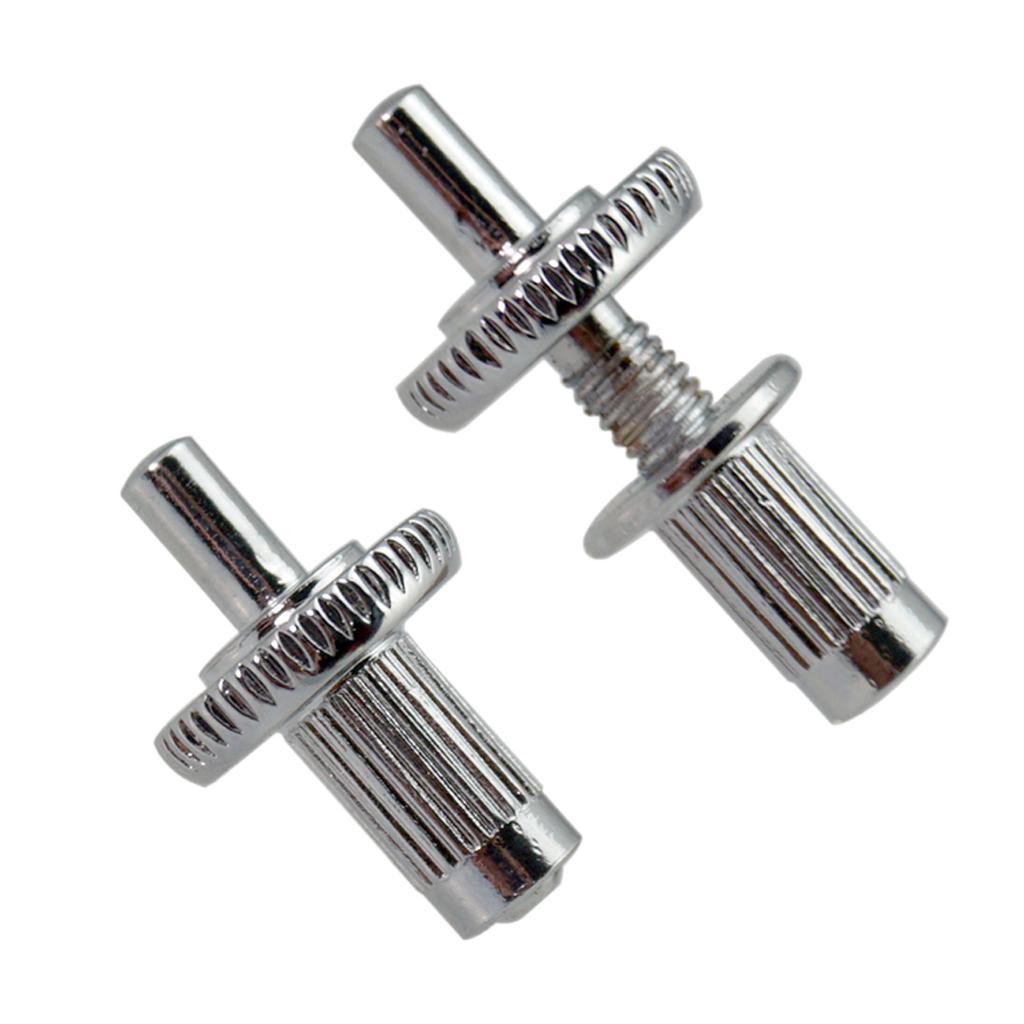 2pcs Guitar Bridge Studs Locking Posts for Electric Guitar