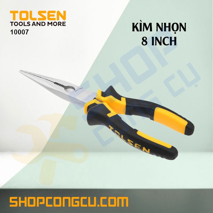 Kìm nhọn 8 inch Tolsen 10007