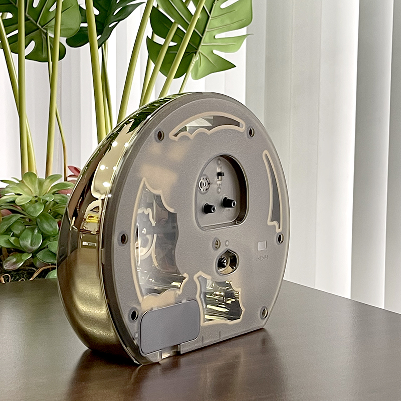 Đồng hồ Rhythm 4SE504WR18 Kt 18.0 x 20.0 x 9.0cm, 740g Vỏ nhựa. Dùng Pin.