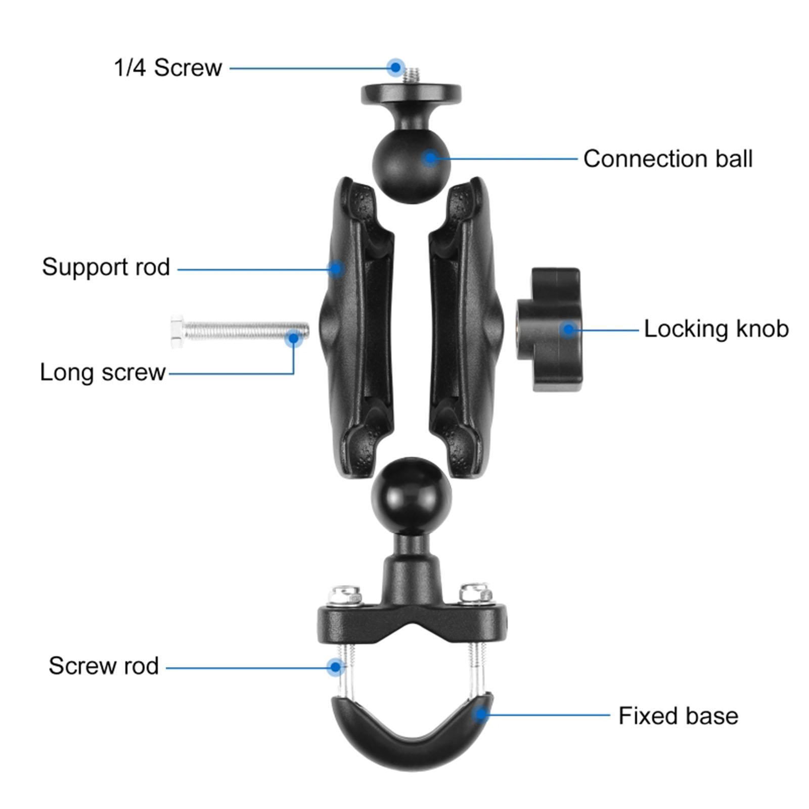 Camera Mount Adapter Motorcycle Mount Bracket Mounting Bracket for