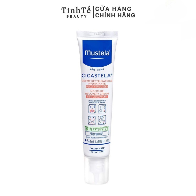 Kem Phục Hồi Da Đa Năng Mustela Cicastela Repairing Cream 40ml