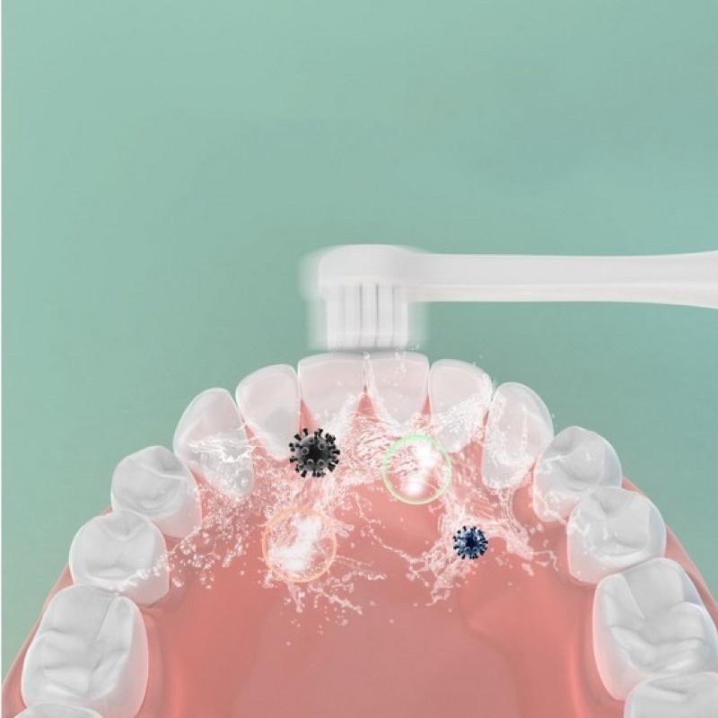 MÁY ĐÁNH RĂNG - BÀN CHẢI TỰ ĐỘNG DÙNG PIN CHO BÉ - HÀNG CHẤT LƯỢNG KST