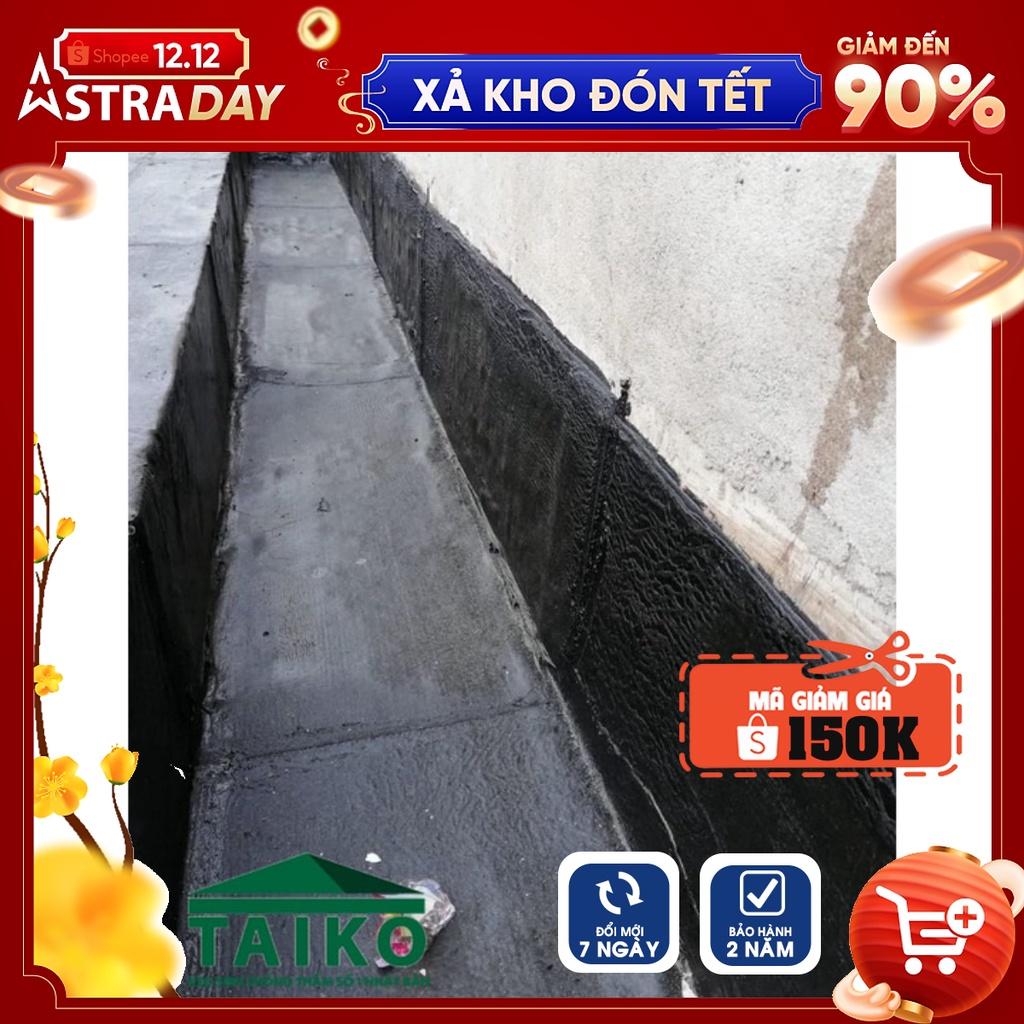[Đủ Kích Cỡ] Sơn Chống Thấm Ngược, Môi Trường Ẩm Nhà Vệ Sinh, Bể Cá, Bể Âm TAIKO CT4 - Tặng Kèm Vải Kết Cấu