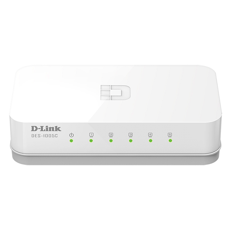 D-Link DES-1005C - Switch 5 Cổng 10/100M - Hàng Chính Hãng