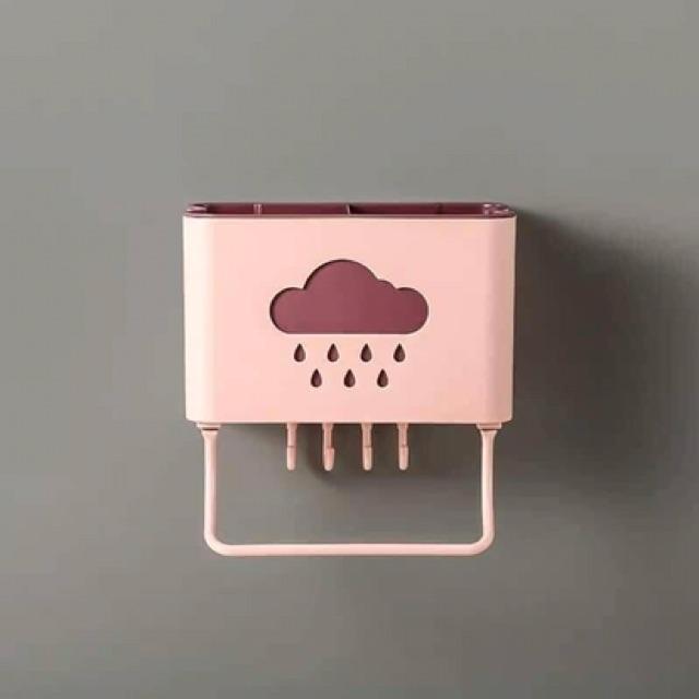 Ống Đũa Dán Tường, Có móc treo hình Đám Mây