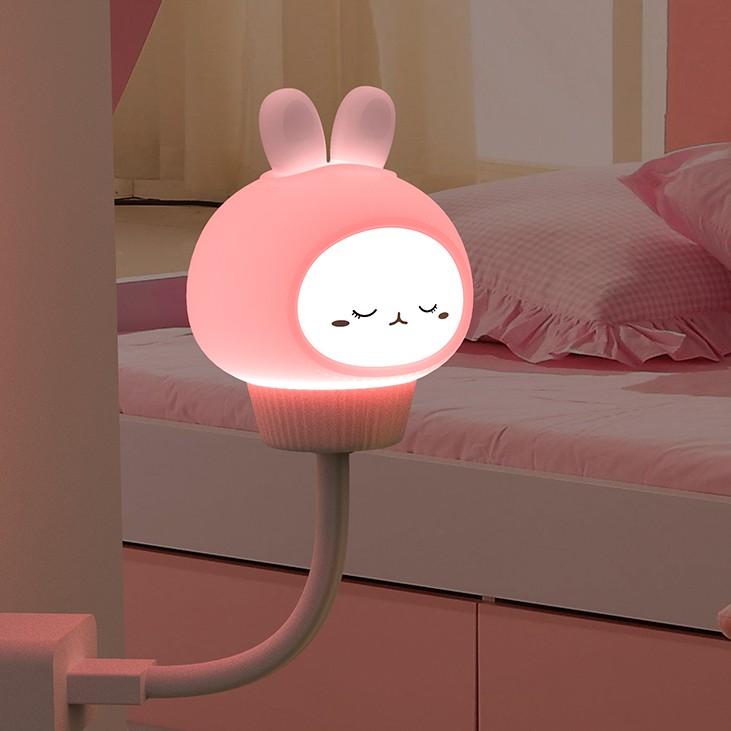 Đèn Ngủ Hình Thú CUTE Dễ Thương, Ánh Sáng Vàng, Đầu Cắm USB