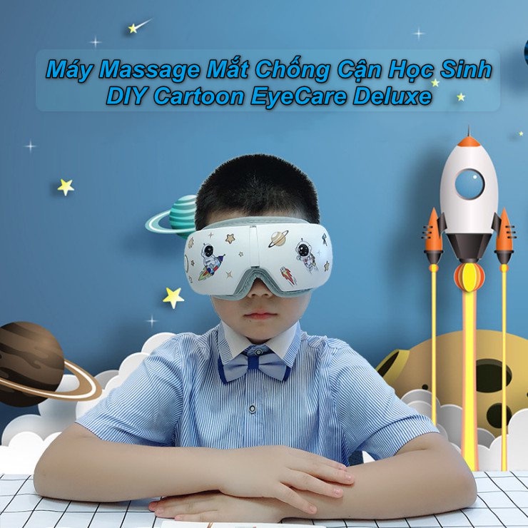 Máy Massage Mắt Học Sinh DIY Cartoon EyeCare Deluxe