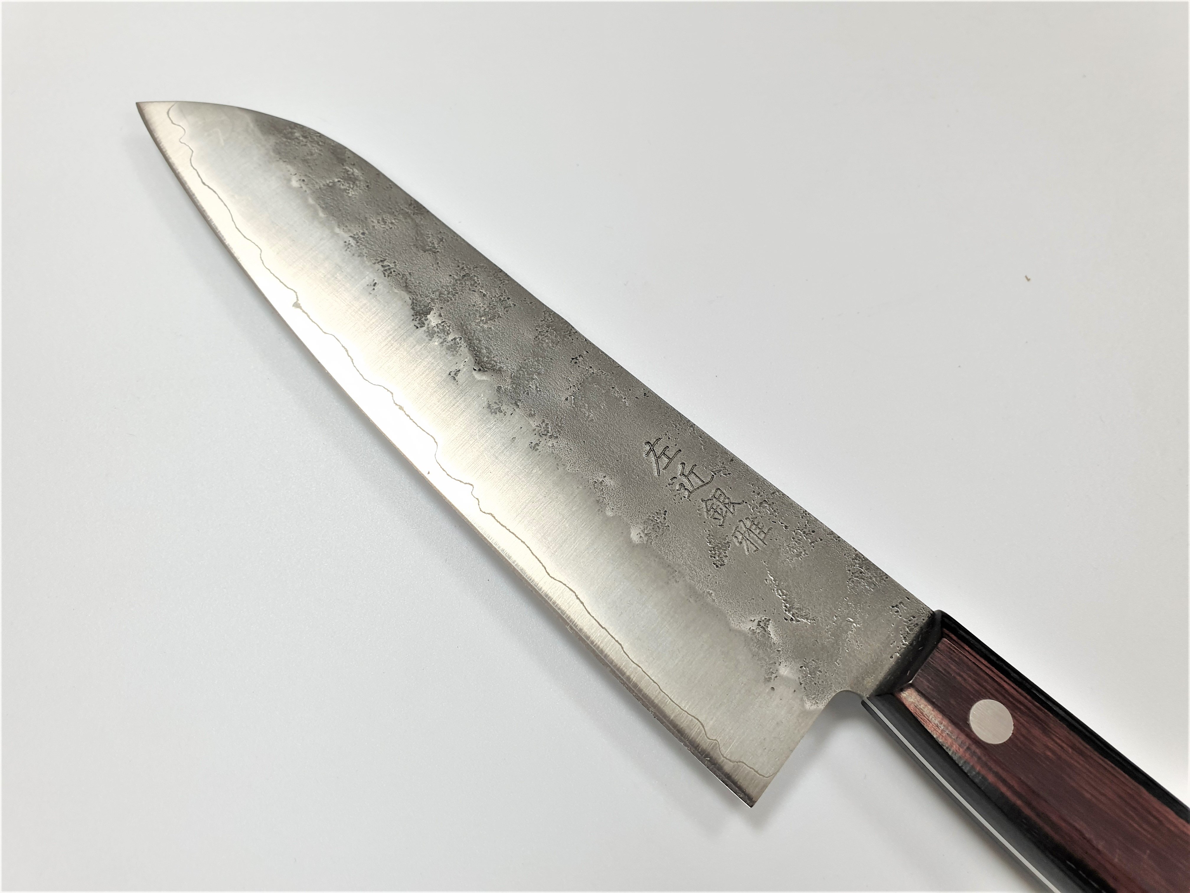 Dao cắt Nhật Bản Sakon Ginga Santoku 3 lớp tay cầm đỏ