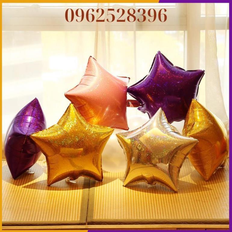 Bóng xạ hình ngôi sao 18" trang trí sinh nhật sự kiện thôi nôi cổng bóng