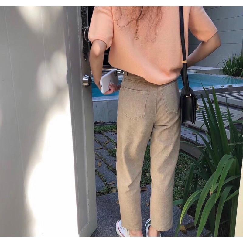 quần baggy kaki(3 màu ảnh thật