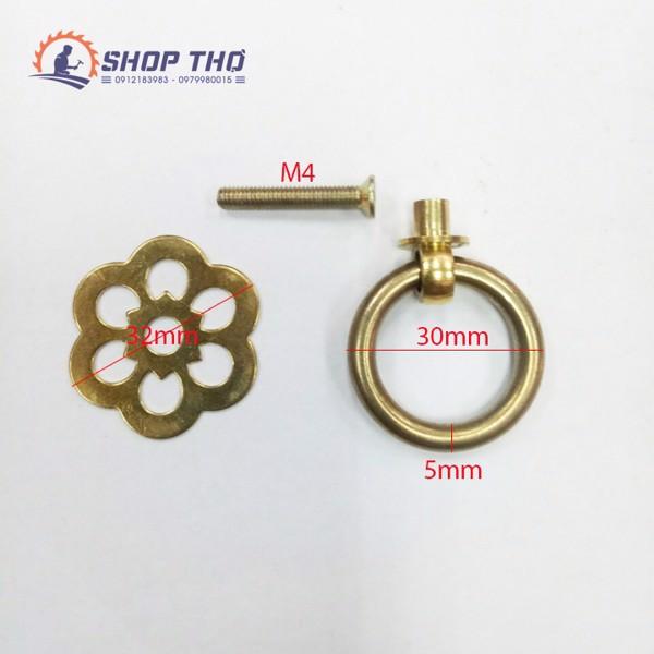 Núm kéo móc tròn AH1392-3cm