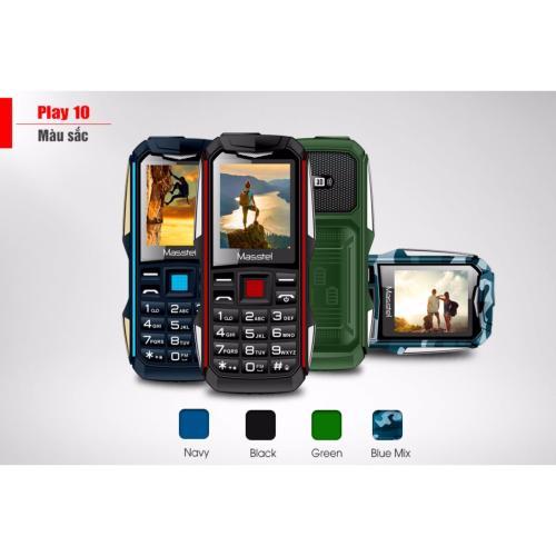 Điện thoại bàn phím bấm hiệu Masstel Play 10 - 4G - Hàng chính hãng - Giá Rẻ