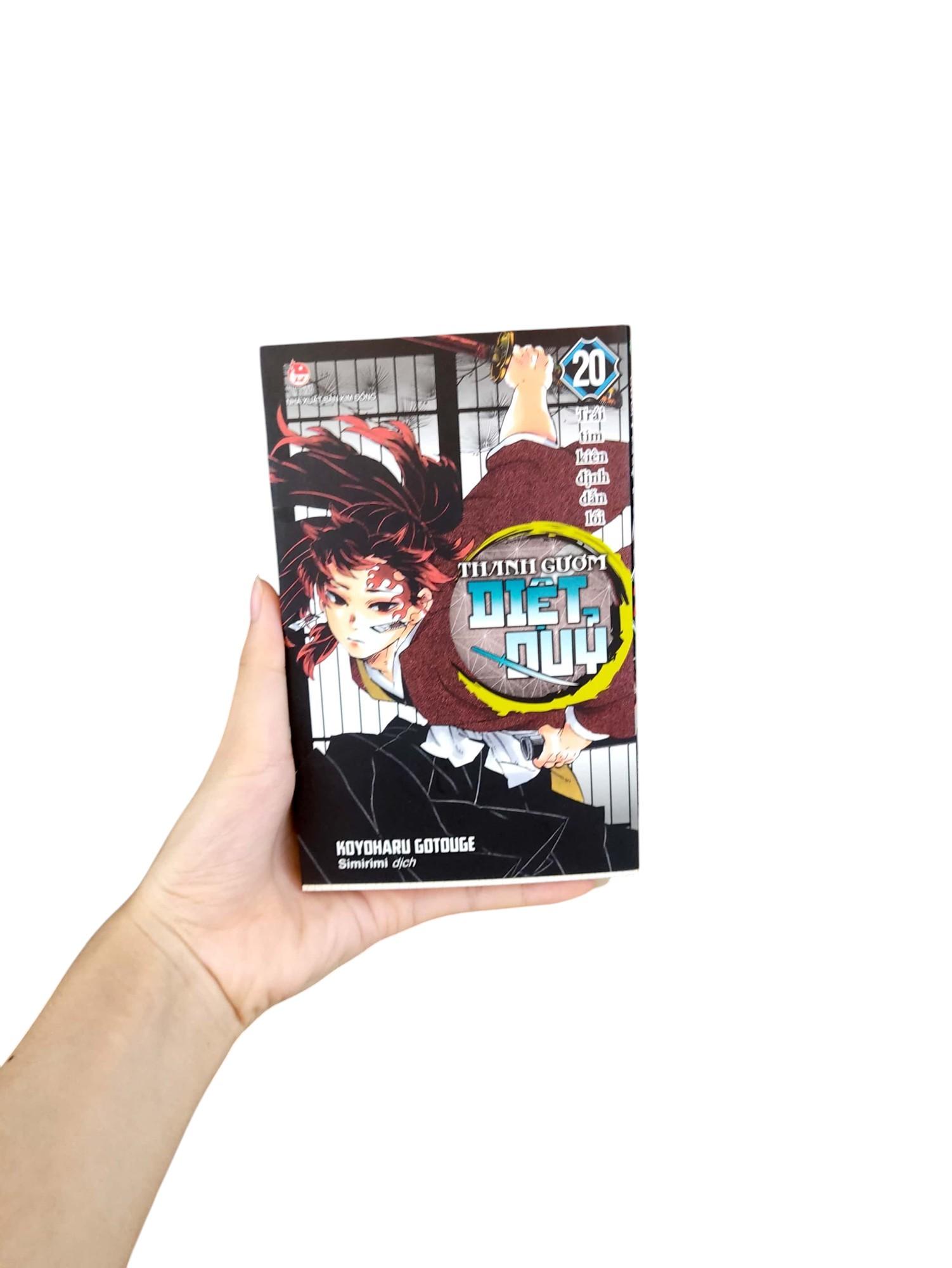 Sách - Thanh Gươm Diệt Quỷ - Kimetsu No Yaiba - Tập 20 - Trái Tim Kiên Định Dẫn Lối (Tái Bản 2025)