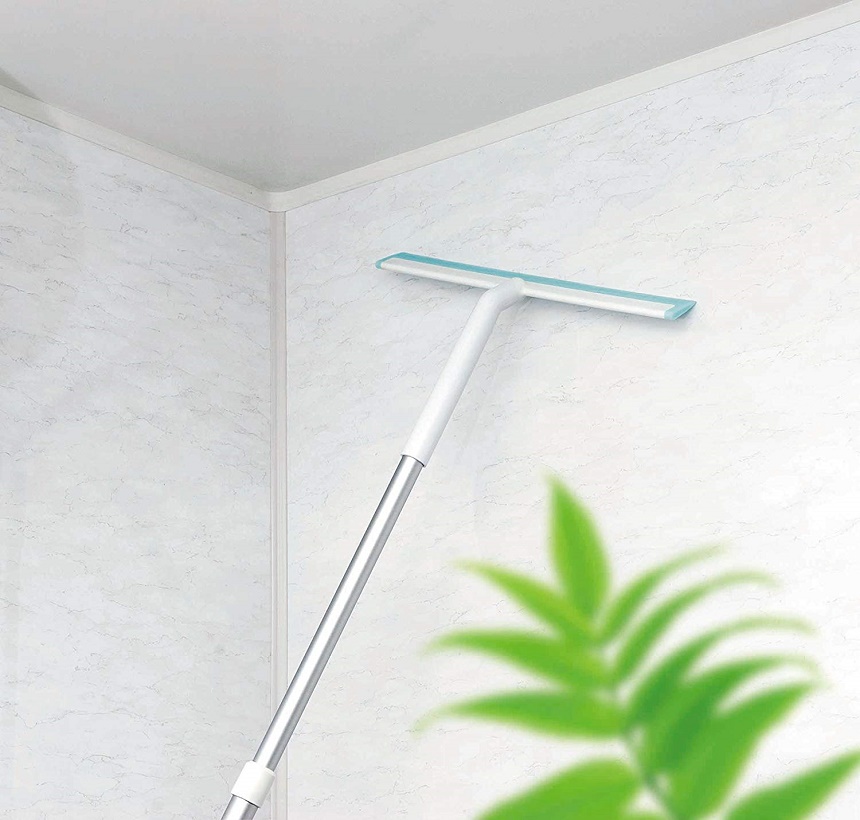 Combo cây lau kính Nhật Bản & Chai xịt vệ sinh kính Hàn Quốc 600ml