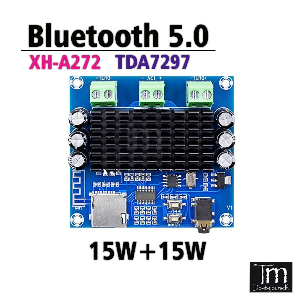 Mạch Khuếch Đại Âm Thanh Bluetooth 5.0 Khuếch Đại Class D 2*15W (XH-A272)