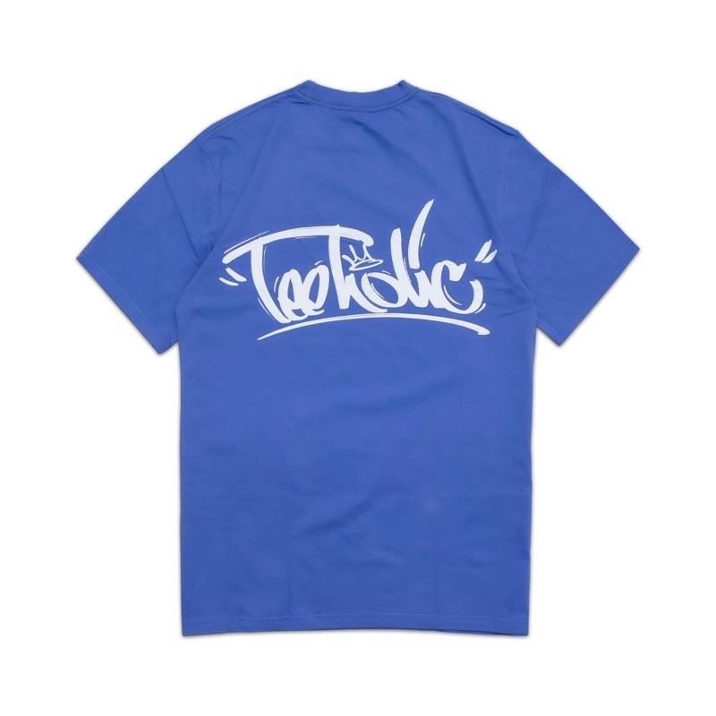 Áo Thun Unisex Signature TeeHolic Màu Xanh Ve Chai