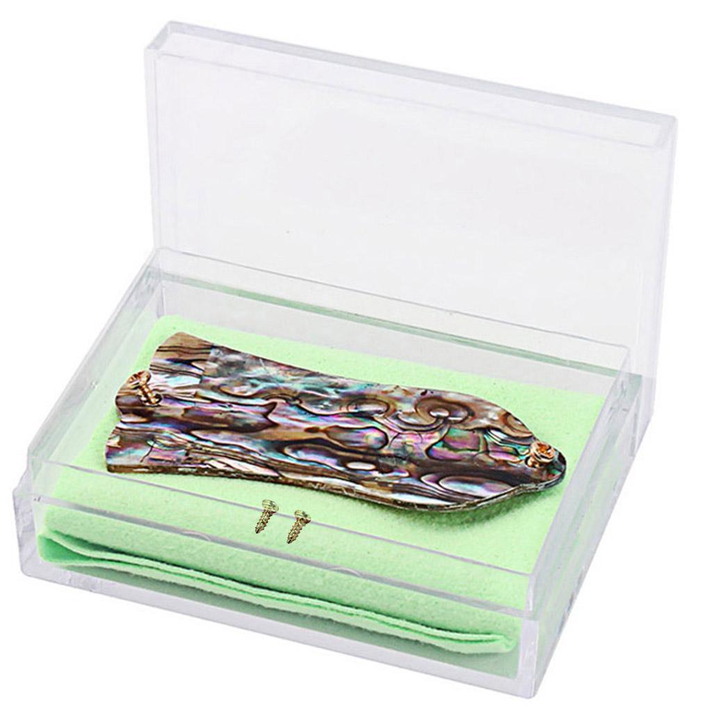 Guitar Truss Rod Cover with Case Screws for Electric Guitar Bass