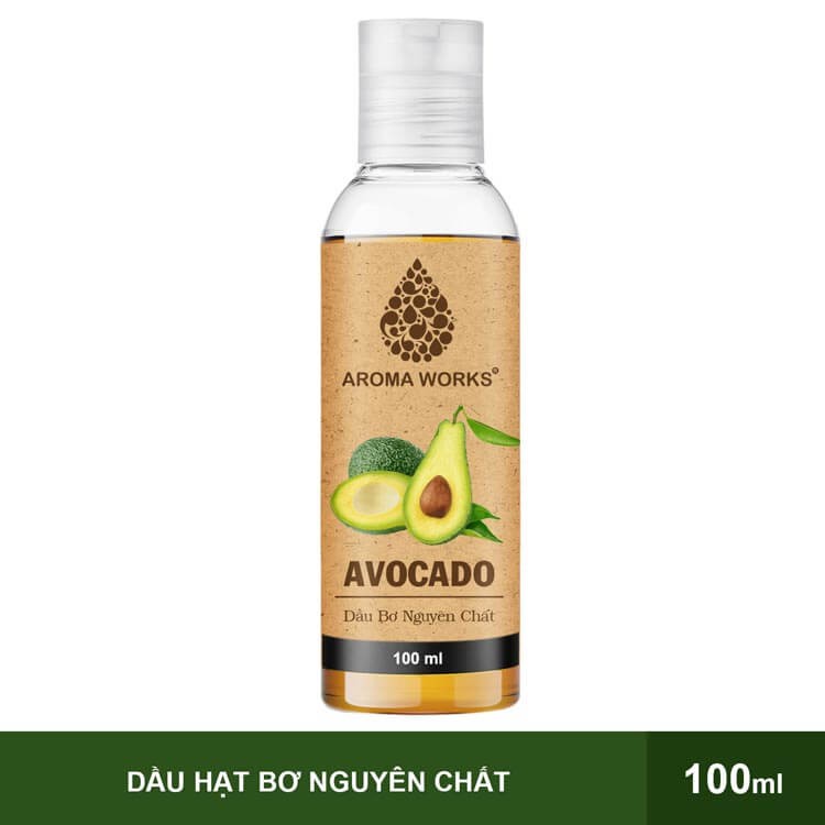 Dầu Bơ Nguyên Chất Aroma Works Avocado Oil 100ml