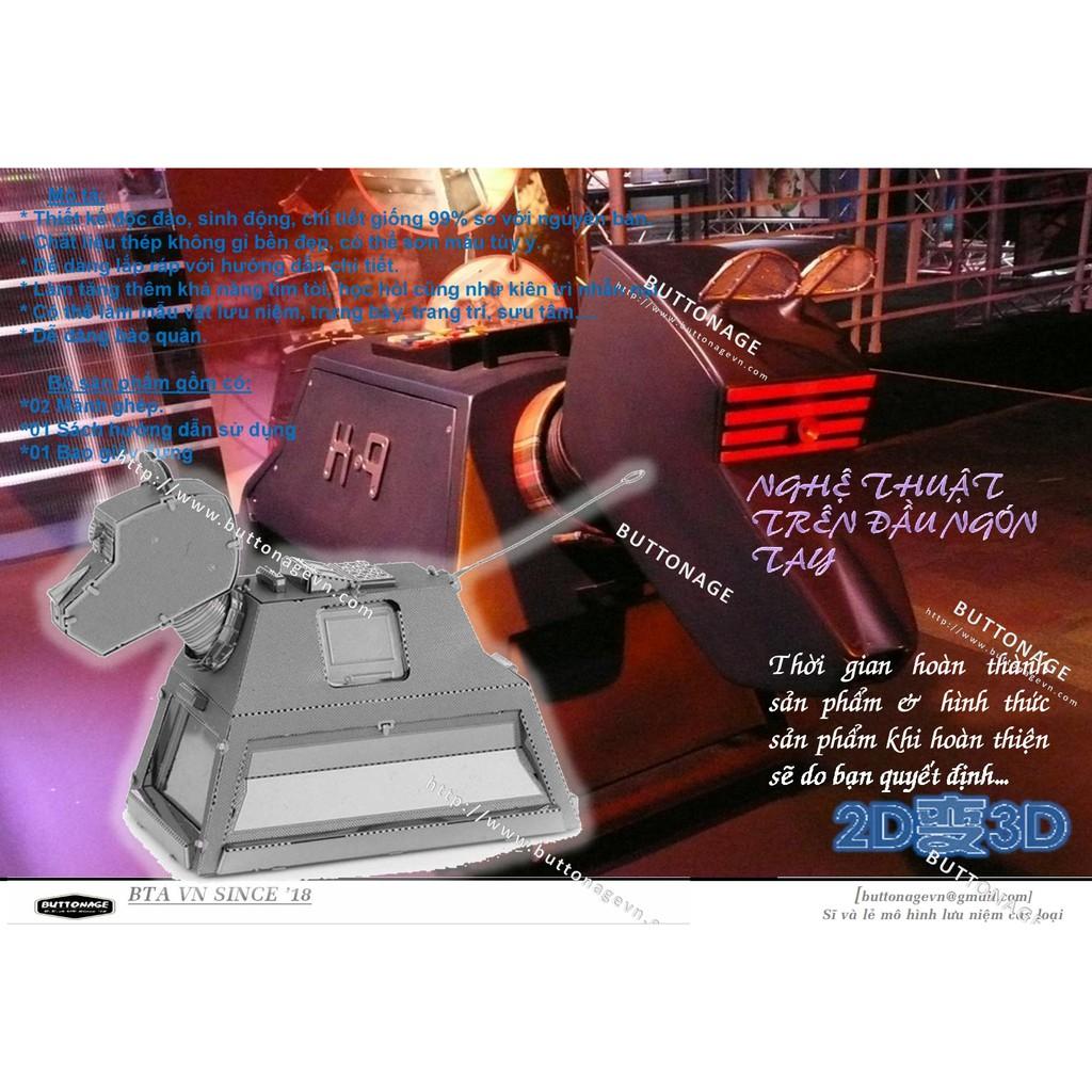 Mô Hình Lắp Ráp 3d Chó Robot K9