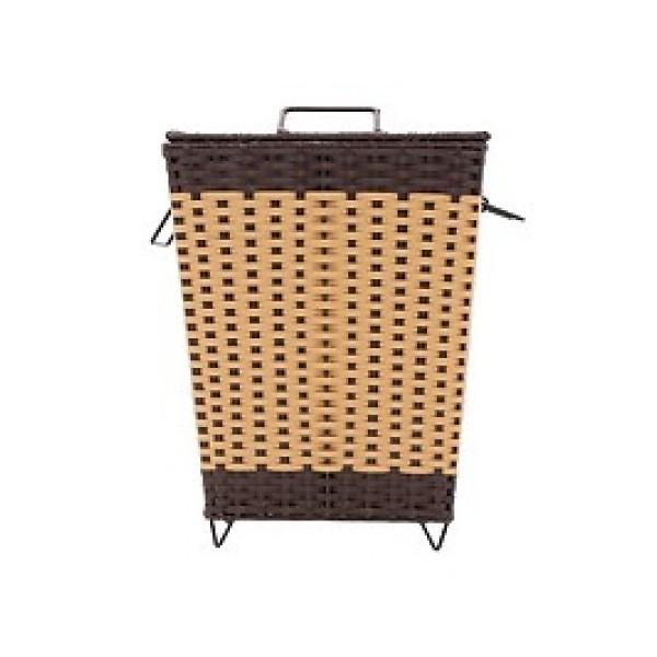 Sọt rác giả mây vuông 25x25cm