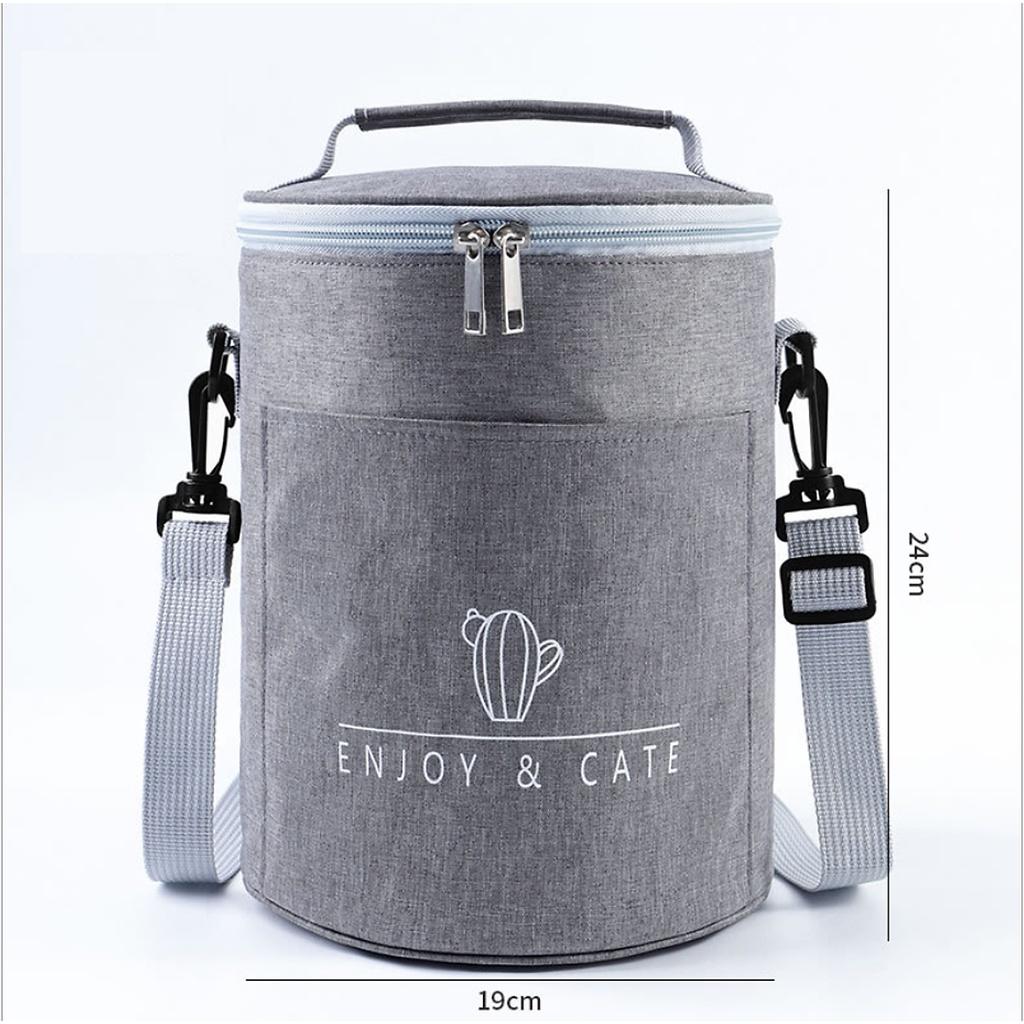 Hộp cơm giữ nhiệt cắm điện 3 tầng, chất liệu inox 304 an toàn - Chính hãng DoDoDios
