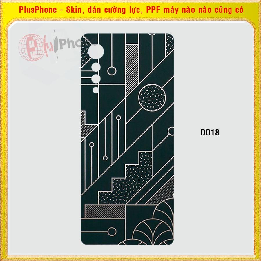 Dán Skin cho điện thoại LG Velvet 5G in hình nhiều mẫu hot, độc lạ